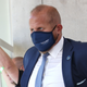 Then-Trump campaign manager Brad Parscale at a rally in Tulsa, Oklahoma in June 2020.